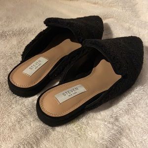 Steve Madden Sherpa Mules